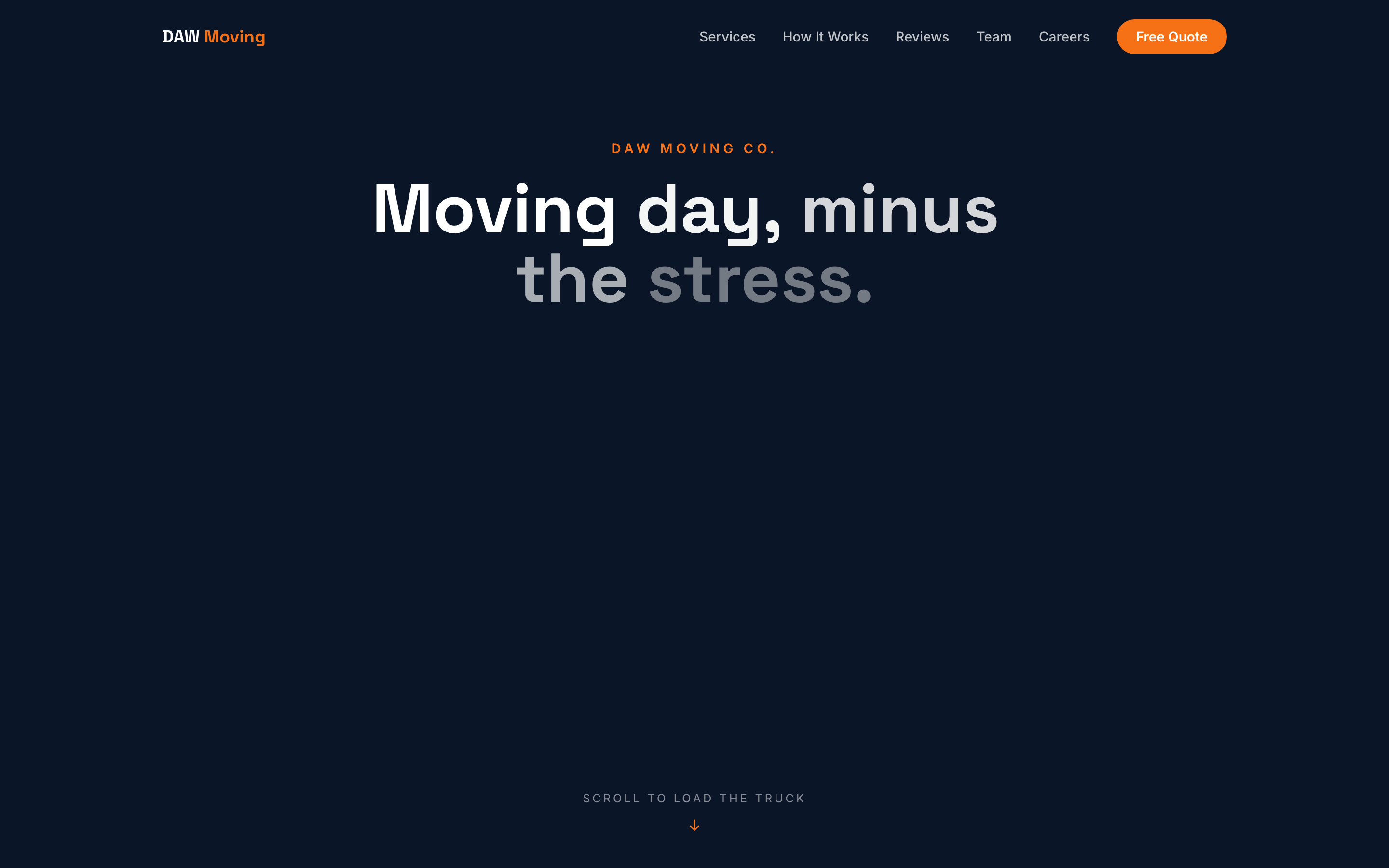 DAW Moving Co. screenshot